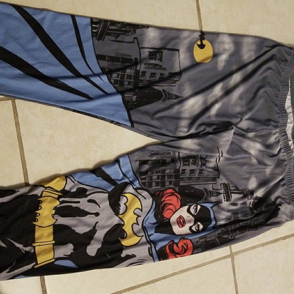 Batgirl pajama bottoms
